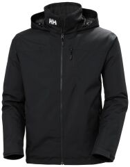 HELLY HANSEN CREW HOODED MIDLAYER MONT 2 XXL - Black
