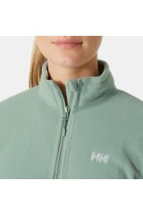 HELLY HANSEN W FULLZIP POLAR MONT L - YEŞİL