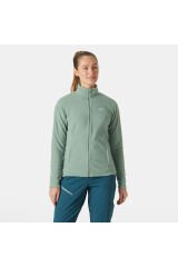 HELLY HANSEN W FULLZIP POLAR MONT L - YEŞİL