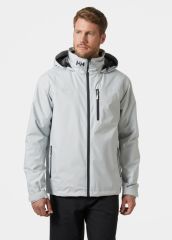 HELLY HANSEN CREW HOODED MIDLAYER MONT 2 XL - Grey Fog