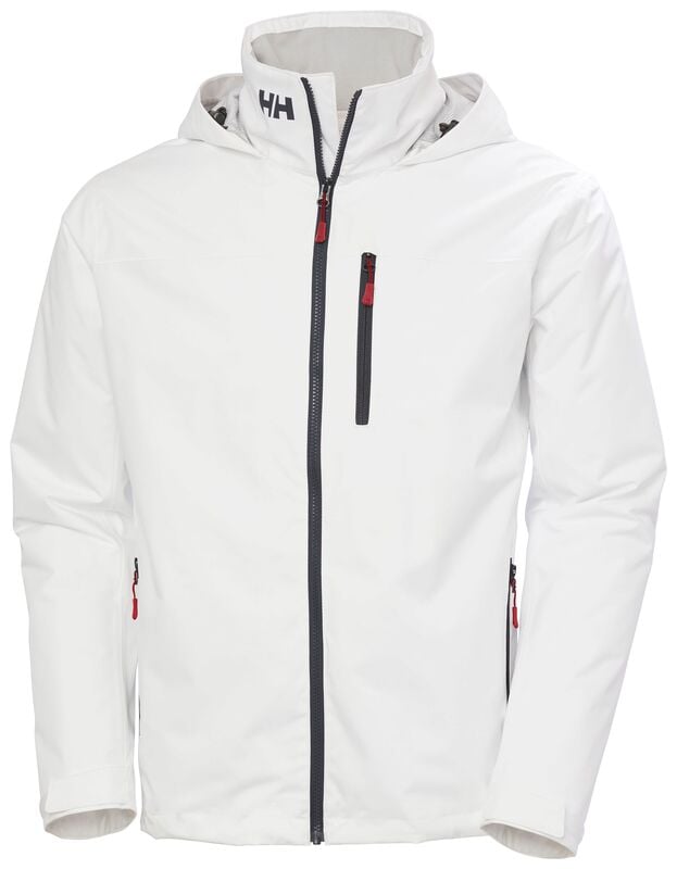 HELLY HANSEN CREW HOODED MIDLAYER MONT 2 L - White
