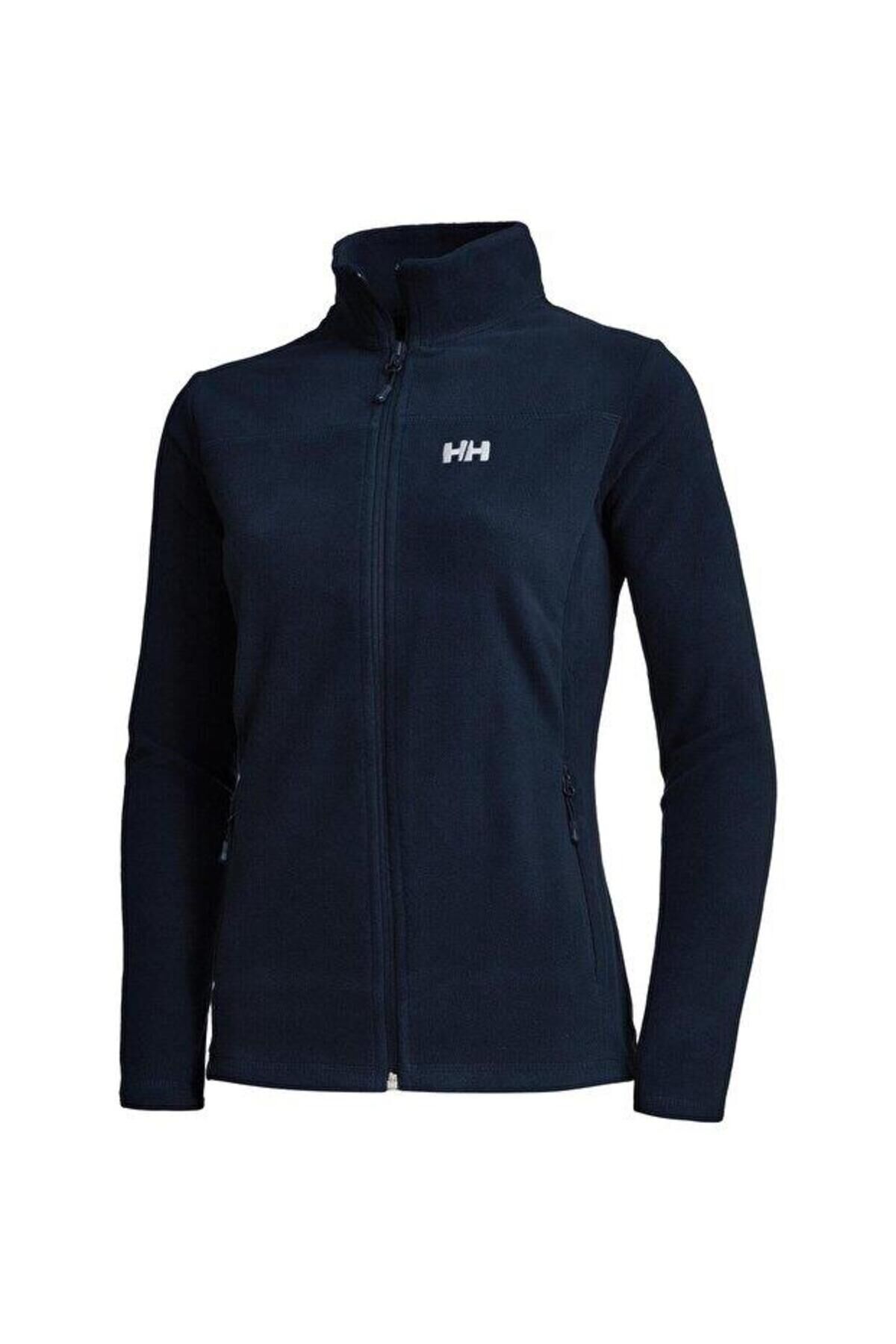 HELLY HANSEN W FULLZIP POLAR MONT L - Lacivert