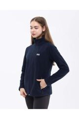 HELLY HANSEN W FULLZIP POLAR MONT XL - Lacivert