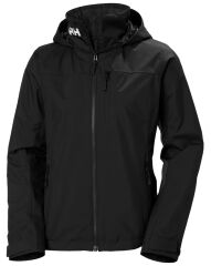 HELLY HANSEN W CREW HOODED MIDLAYER MONT 2.0 XS - Black