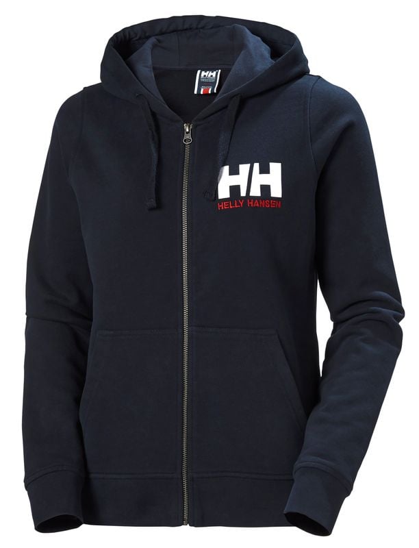 HH W HH LOGO FULL ZIP HOODIE - HELLY HANSEN KADIN KAPÜŞONLU CEKET