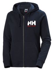 HH W HH LOGO FULL ZIP HOODIE - HELLY HANSEN KADIN KAPÜŞONLU CEKET