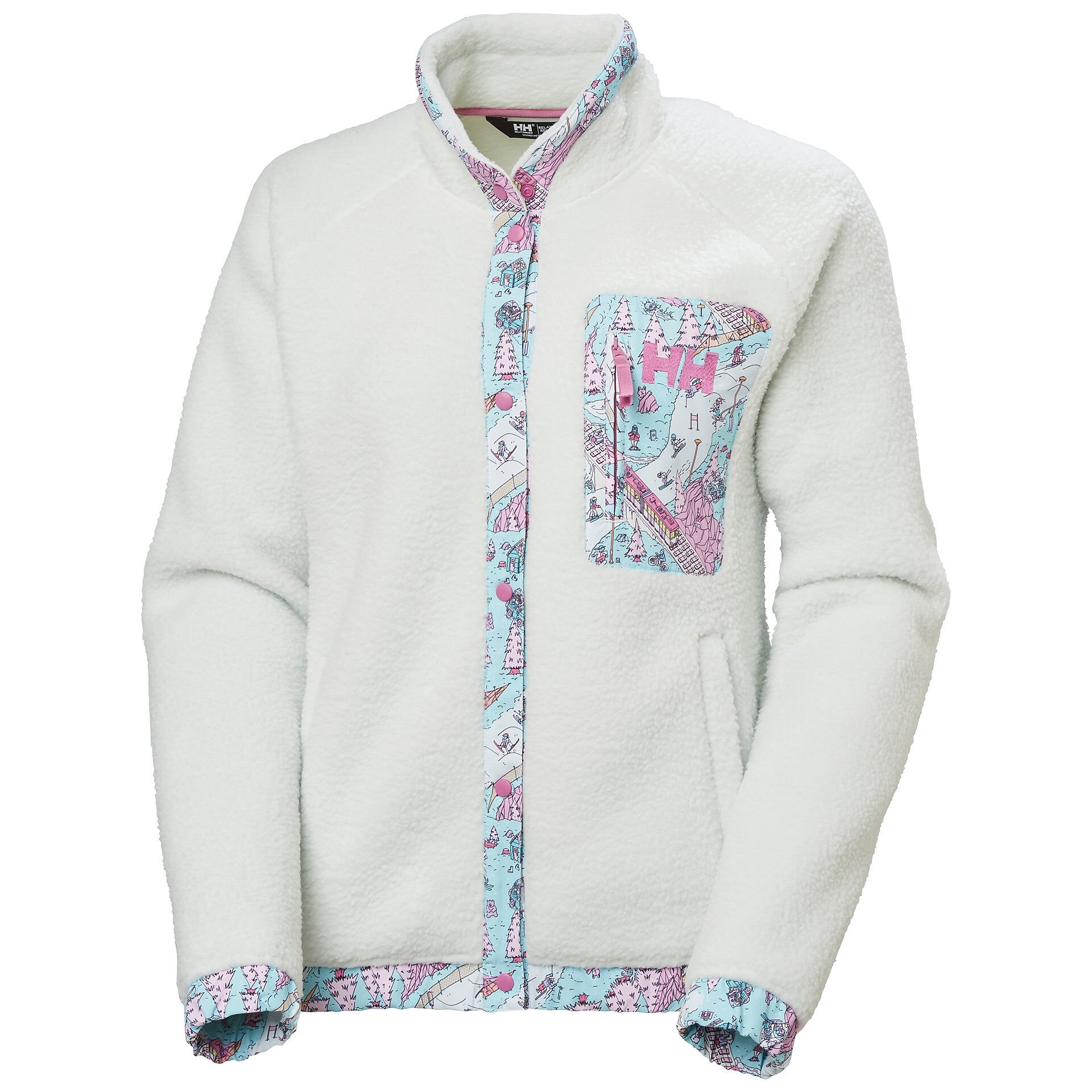 HELLY HANSEN W IMPERIAL PILE SNAP MONT L - YEŞİL