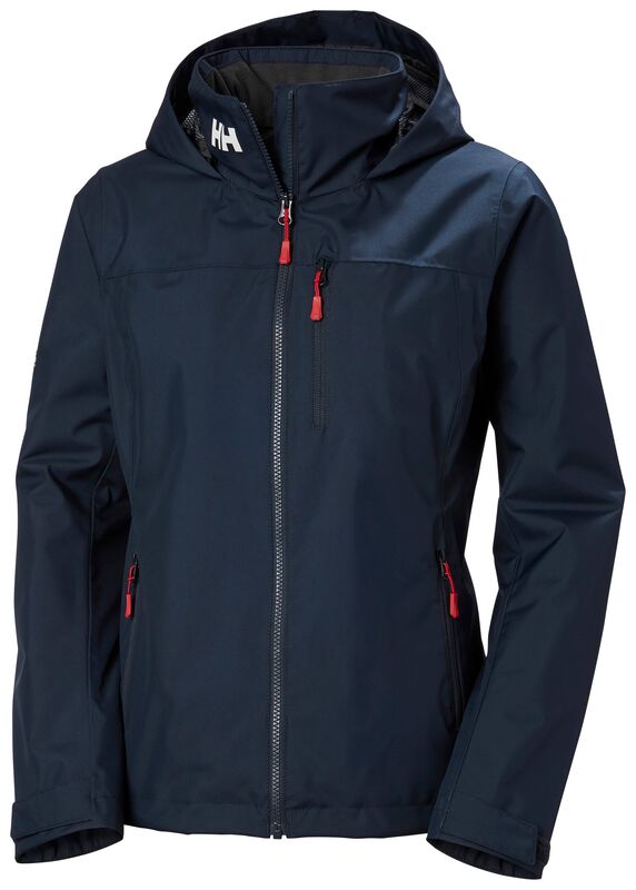 HELLY HANSEN W CREW HOODED MIDLAYER MONT 2.0 S - Navy