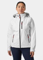 HELLY HANSEN W CREW HOODED MIDLAYER MONT 2.0 L - White