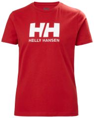 HH W HH LOGO T-SHIRT - HELLY HANSEN KADIN OUTDOOR T-SHIRT