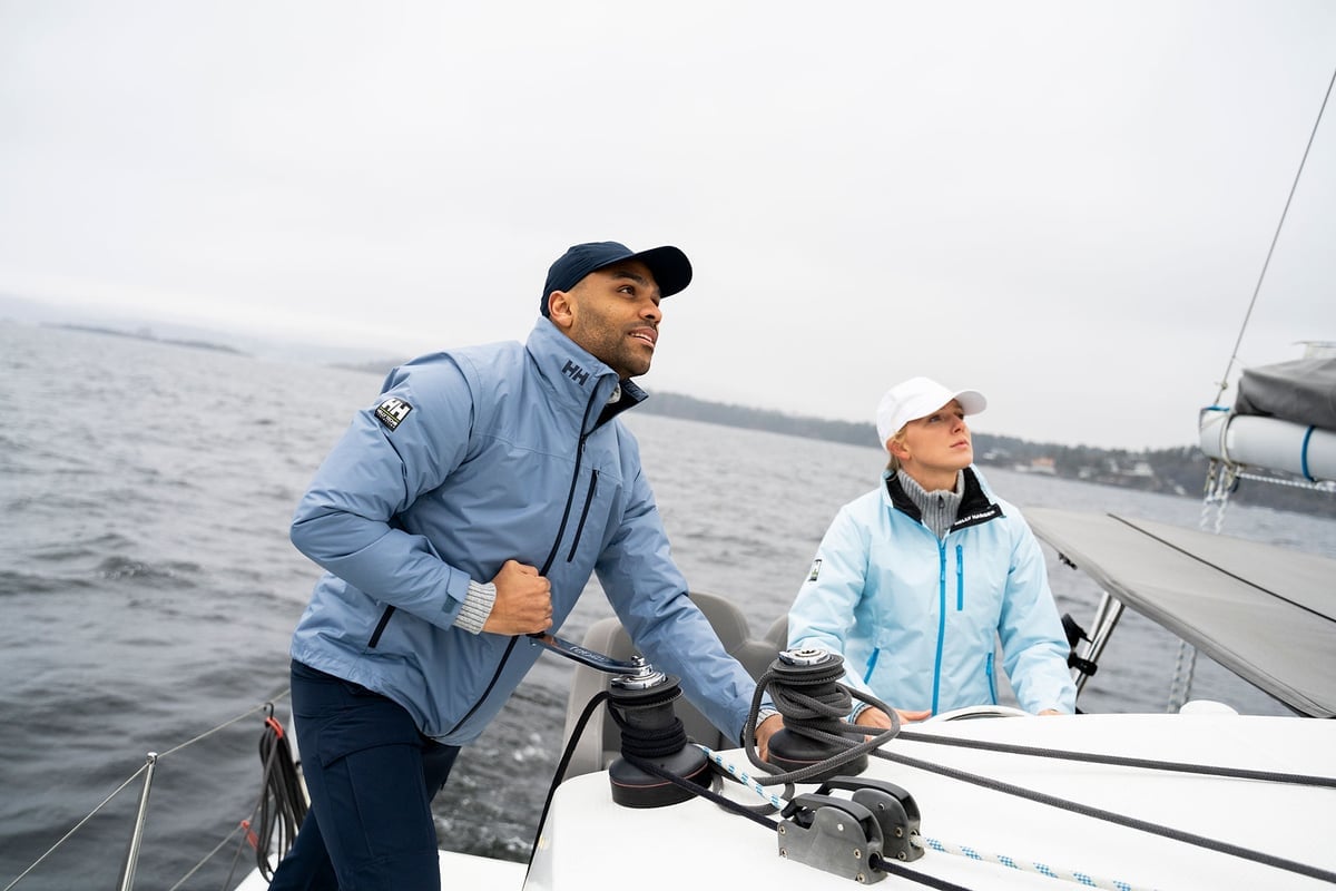 Helly Hansen Crew ceketlerle yelken ekibi